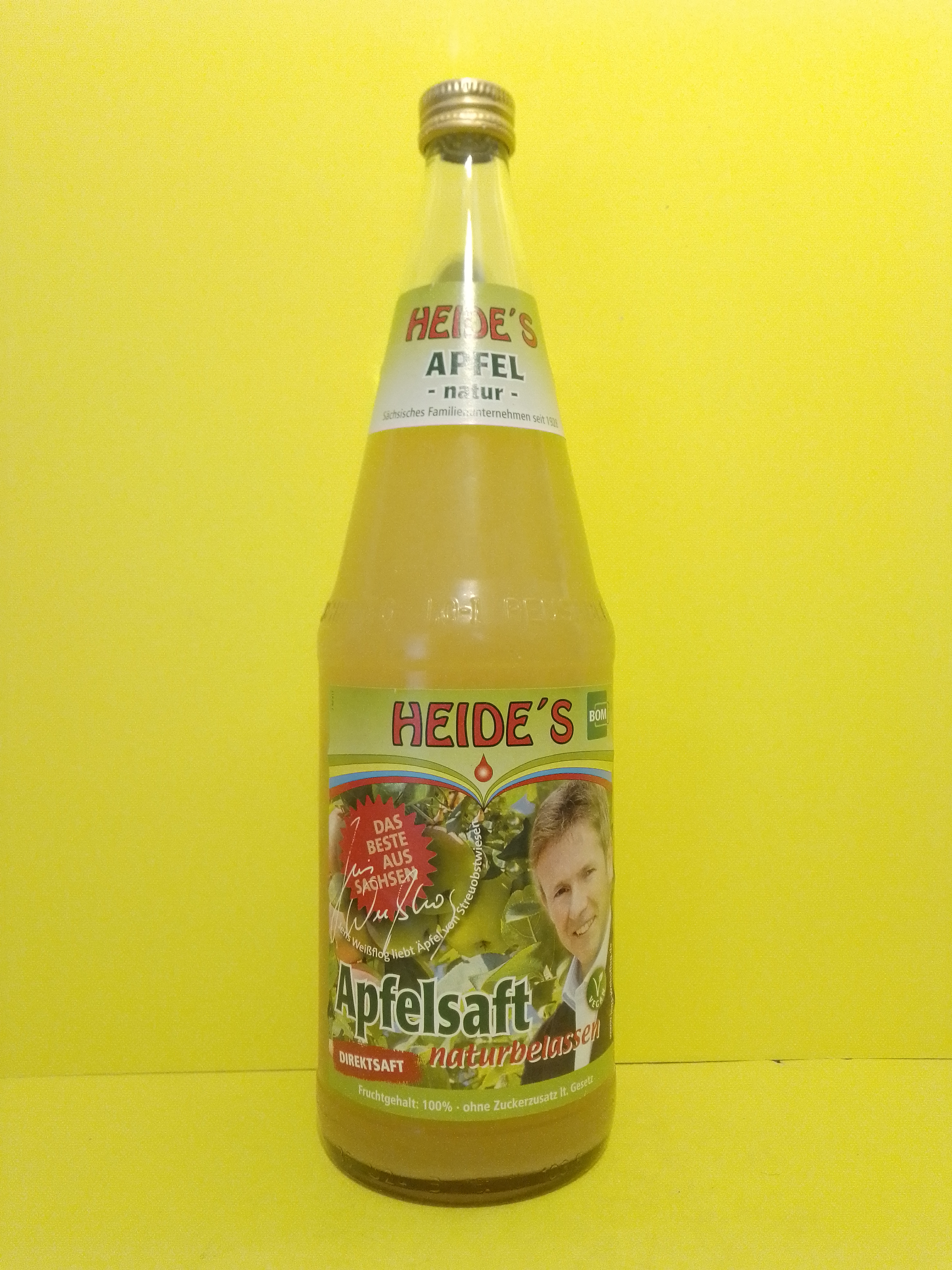 Heide Apfelsaft Naturtrüb 6x1l